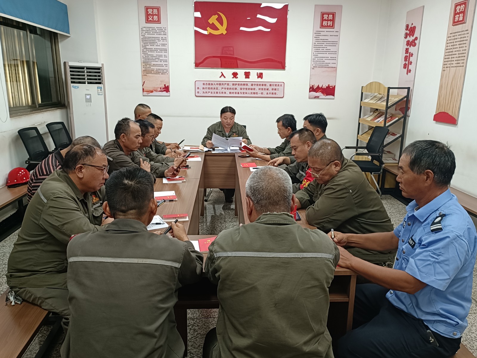 2024年第一党支部召开7月份党员大会|AG旗舰厅